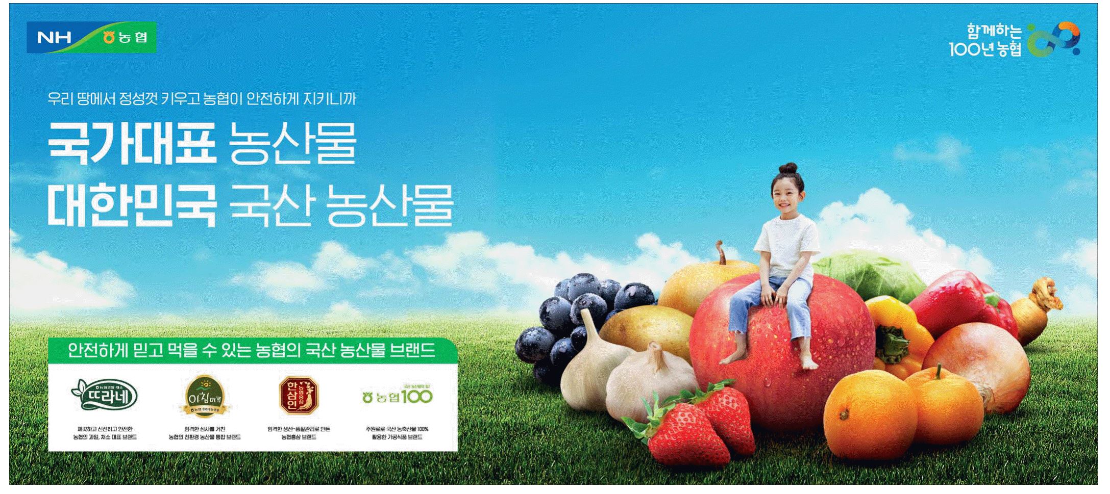 광고정보센터 PRINT광고 :: 국가대표 농산물대한민국 국산 농산물