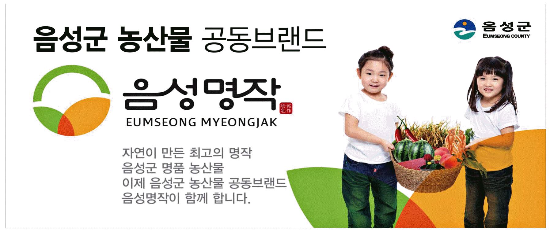 광고정보센터 PRINT광고 :: 음성군 농산물 공동브랜드 음성명작