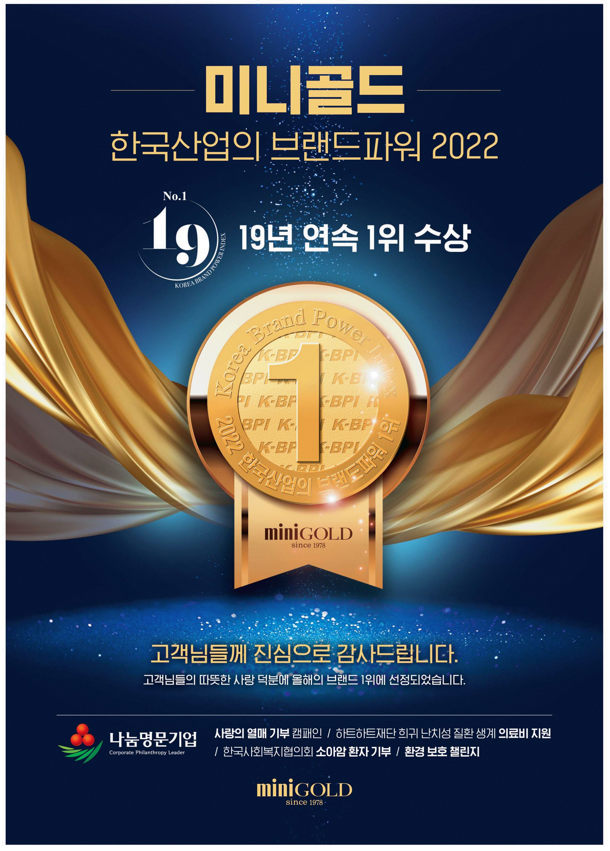 광고정보센터 PRINT광고 :: 한국산업의 브랜드파워 2022
