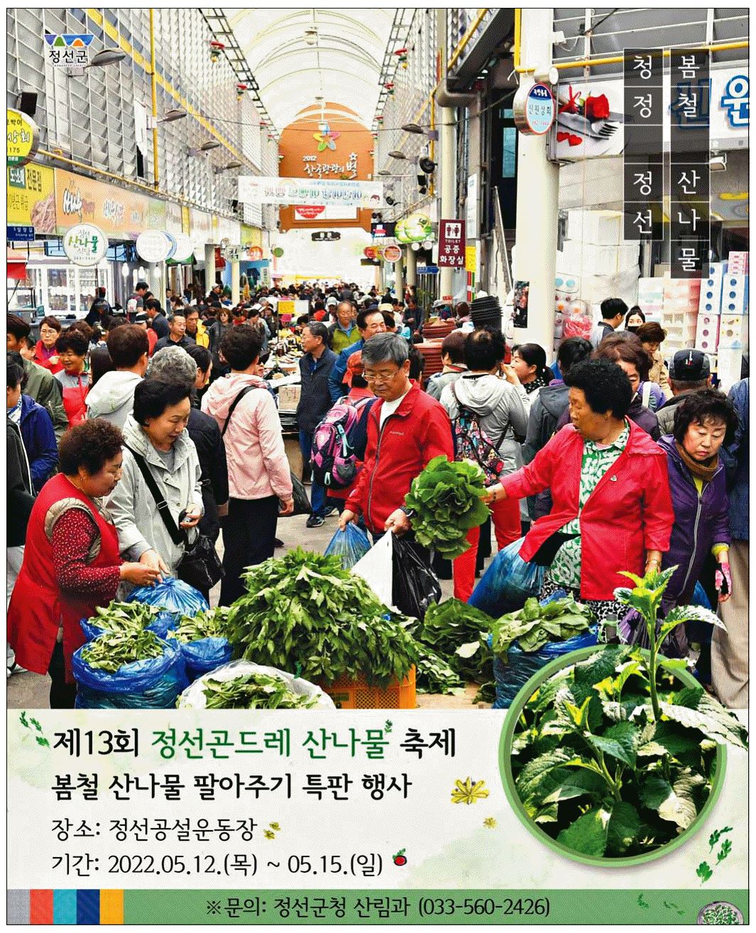 광고정보센터 PRINT광고 :: 제13회 정선곤드레 산나물 축제
